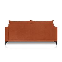 Sofá 3 Lugares Eros Linho Bouclê Terracota 180 cm - 6