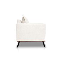 Sofá 2 Lugares Zeus Linho Bouclê Off White 160 cm - 5