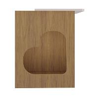 Conjunto para Sala de Estar Lotus com Rack para TV até 60 Polegadas, Mesa de Centro e Mesa Lateral Carvalho e Off White - 9