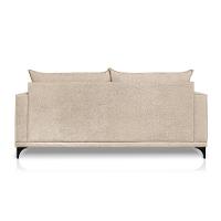 Sofá 3 Lugares Eros Linho Bouclê Bege 200 cm - 5