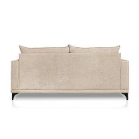 Sofá 3 Lugares Eros Linho Bouclê Bege 180 cm - 6