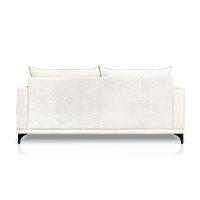 Sofá 3 Lugares Eros Linho Bouclê Off White 180 cm - 5