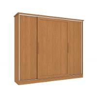 Guarda-Roupa Casal Hambers sem Pés Flex 4 PT 4 GV Canela e Macadâmia - 6