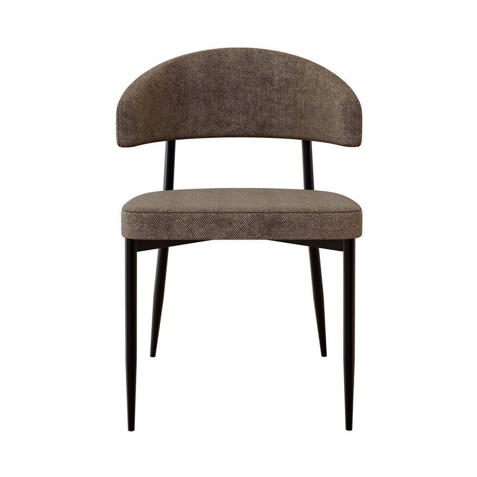 Cadeira Bless Marrom e Preta - 5