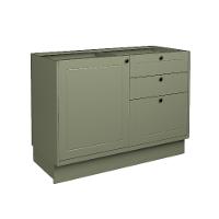 Cozinha Completa Évora 17 PT 3 GV Verde Hill e Carvalho - 8