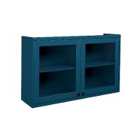 Cozinha Completa Évora 17 PT 3 GV Azul Órion e Carvalho