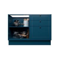 Cozinha Completa Évora 17 PT 3 GV Azul Órion e Carvalho - 7