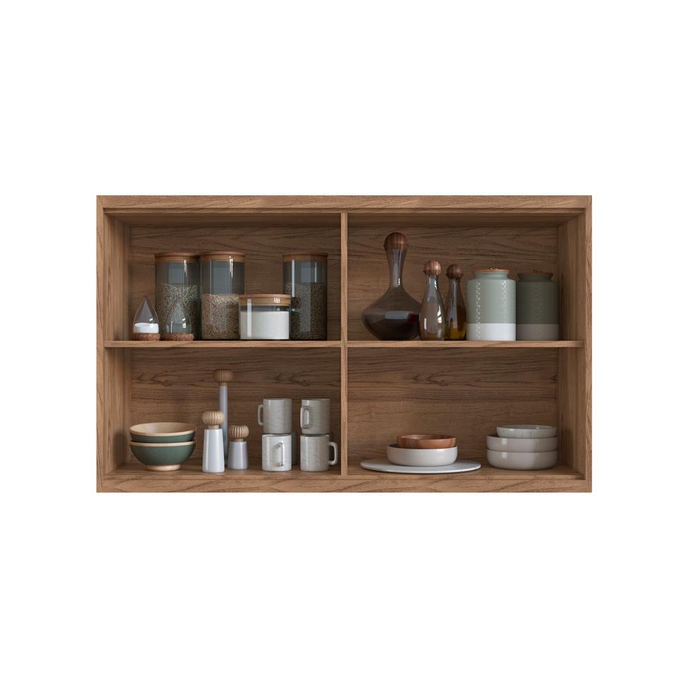 Cozinha Completa Manhattan Ten 11 PT 3 GV Freijó e Argila - 5