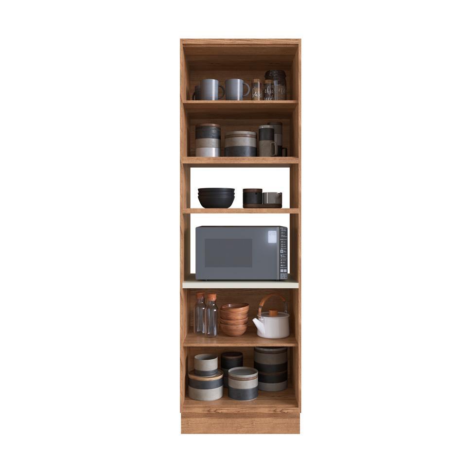 Cozinha Completa Manhattan Ten 11 PT 3 GV Freijó e Argila - 7