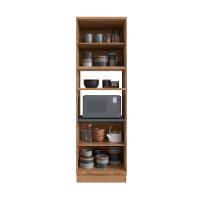 Cozinha Completa Manhattan Ten com Vidro 11 PT 3 GV Freijó e Grafito - 7