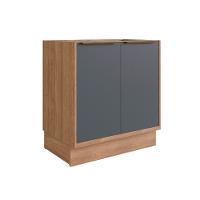 Cozinha Completa Manhattan Ten 11 PT 3 GV Freijó e Grafito - 8