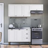 Cozinha Compacta Lavanda 6 PT 3 GV Branca - 1
