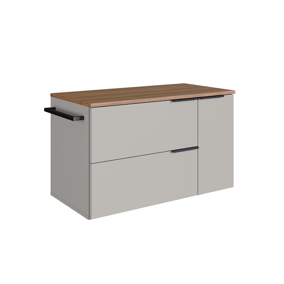 Gabinete de Banheiro Pamplona 2 PT 1 GV Arenas e Mel - 1