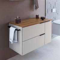 Gabinete de Banheiro Pamplona 2 PT 1 GV Arenas e Mel