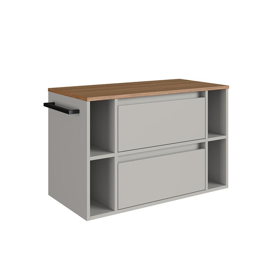 Gabinete de Banheiro Sierra 1 PT 1 GV Arenas e Mel - 1