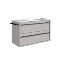 Gabinete de Banheiro com Pia Sebastian 1 PT 1 GV Arenas - 1