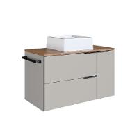 Gabinete de Banheiro com Cuba Pamplona 2 PT 1 GV Arenas e Mel - 1