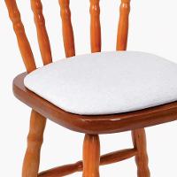 Conjunto com 2 Cadeiras Dalas Linho Branco e Mel - 4