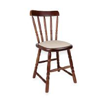 Conjunto com 2 Cadeiras Dalas Linho Bege e Nozes - 2