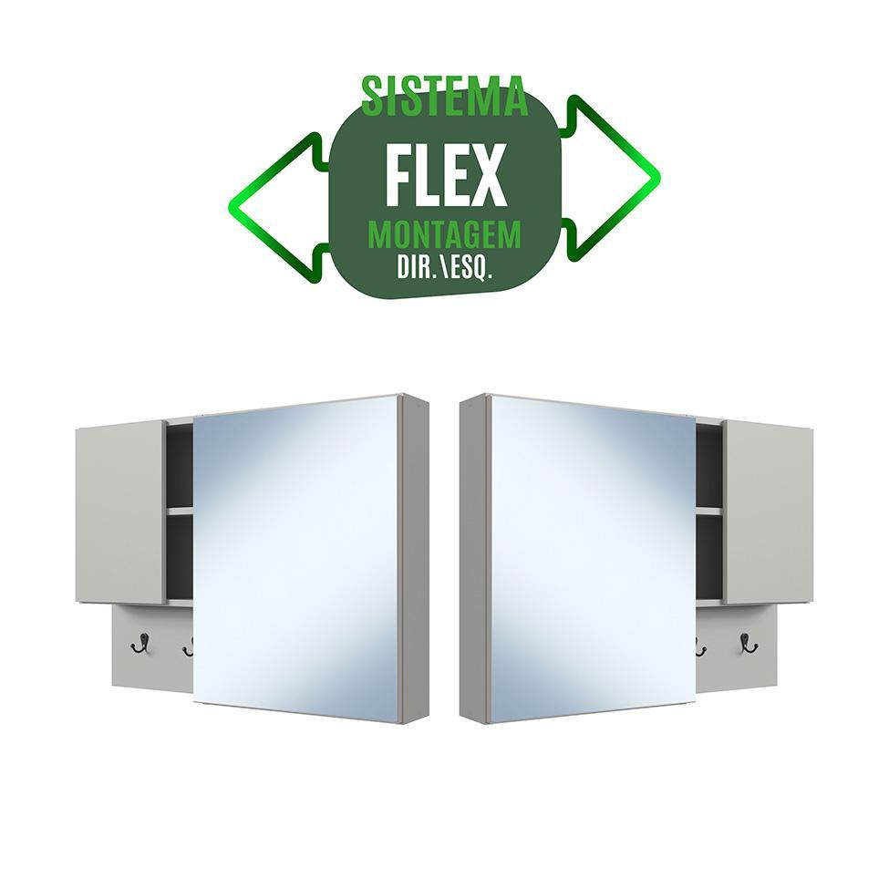 Conjunto para Banheiro com Cuba Viseu 3 PT Arenas e Mel - 6