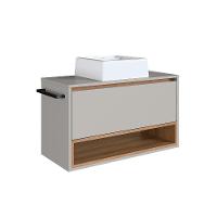 Conjunto para Banheiro com Cuba Viseu 3 PT Arenas e Mel - 9