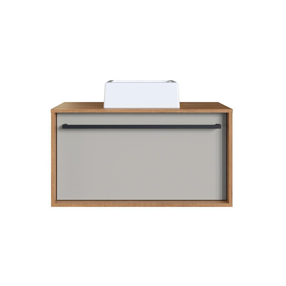 Gabinete de Banheiro com Cuba Estella 1 GV Mel e Arenas - 6