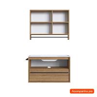 Conjunto para Banheiro com Cuba Sebastian 2 PT 1 GV Mel - 2