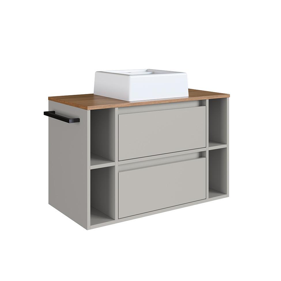 Conjunto para Banheiro com Cuba Sierra 2 PT 1 GV Arenas e Mel - 6