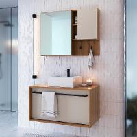 Conjunto para Banheiro com Cuba Estella 2 PT 1 GV Mel e Arenas - 1