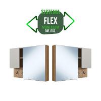 Conjunto para Banheiro com Cuba Estella 2 PT 1 GV Mel e Arenas - 6