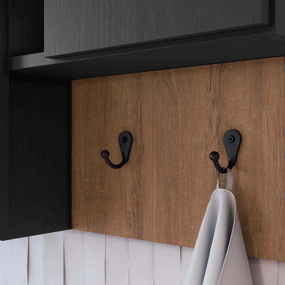 Conjunto para Banheiro com Cuba Estella 2 PT 1 GV Mel e Grafite - 7