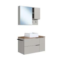 Conjunto para Banheiro com Cuba Pamplona 4 PT 1 GV Arenas e Mel