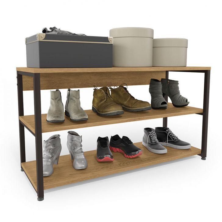 Sapateira Verona Freijó e Preta - 2