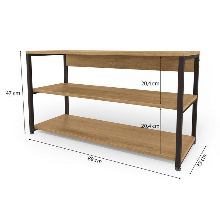 Sapateira Capri Freijó e Preta - 4