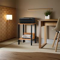 Mesa Lateral Quadrada Beth Feijó e Preta - 1