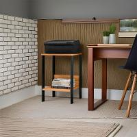 Mesa Lateral Quadrada Bela Feijó e Preta - 1