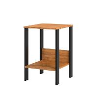 Mesa Lateral Quadrada Bela Feijó e Preta - 2