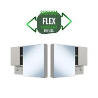 Armário de Banheiro com Espelho Berti 2 PT Arenas