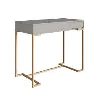 Penteadeira com Espelho Amélia 1 PT 1 GV Arenas e Champagne - 2