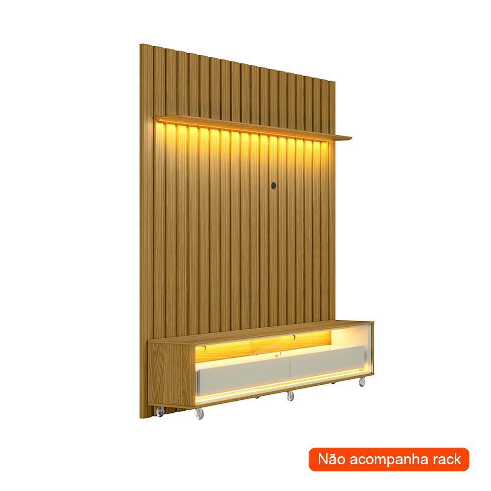 Painel para TV até 70 polegadas Alanis com LED Cedro - 3