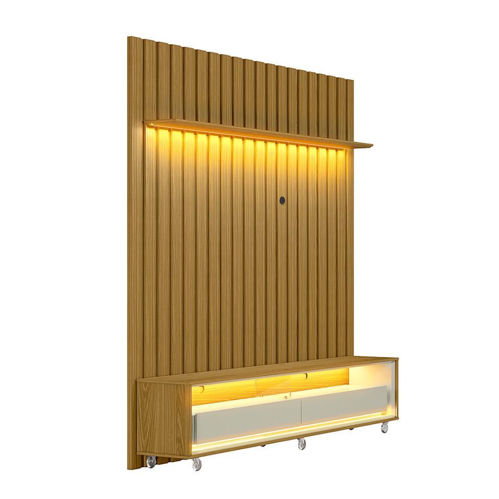 Painel para TV até 70 polegadas Alanis com LED Cedro - 4
