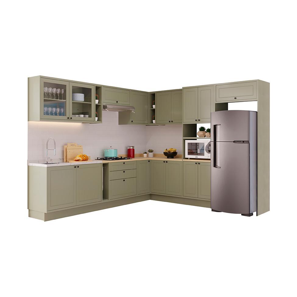 Cozinha Completa Évora 16 PT 3 GV Verde Hill - 2