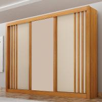 Guarda-Roupa Casal Milano 3 PT 4 GV Cinamomo e Off White - 4