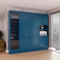 Cozinha Compacta Évora 9 PT Azul Órion - 1