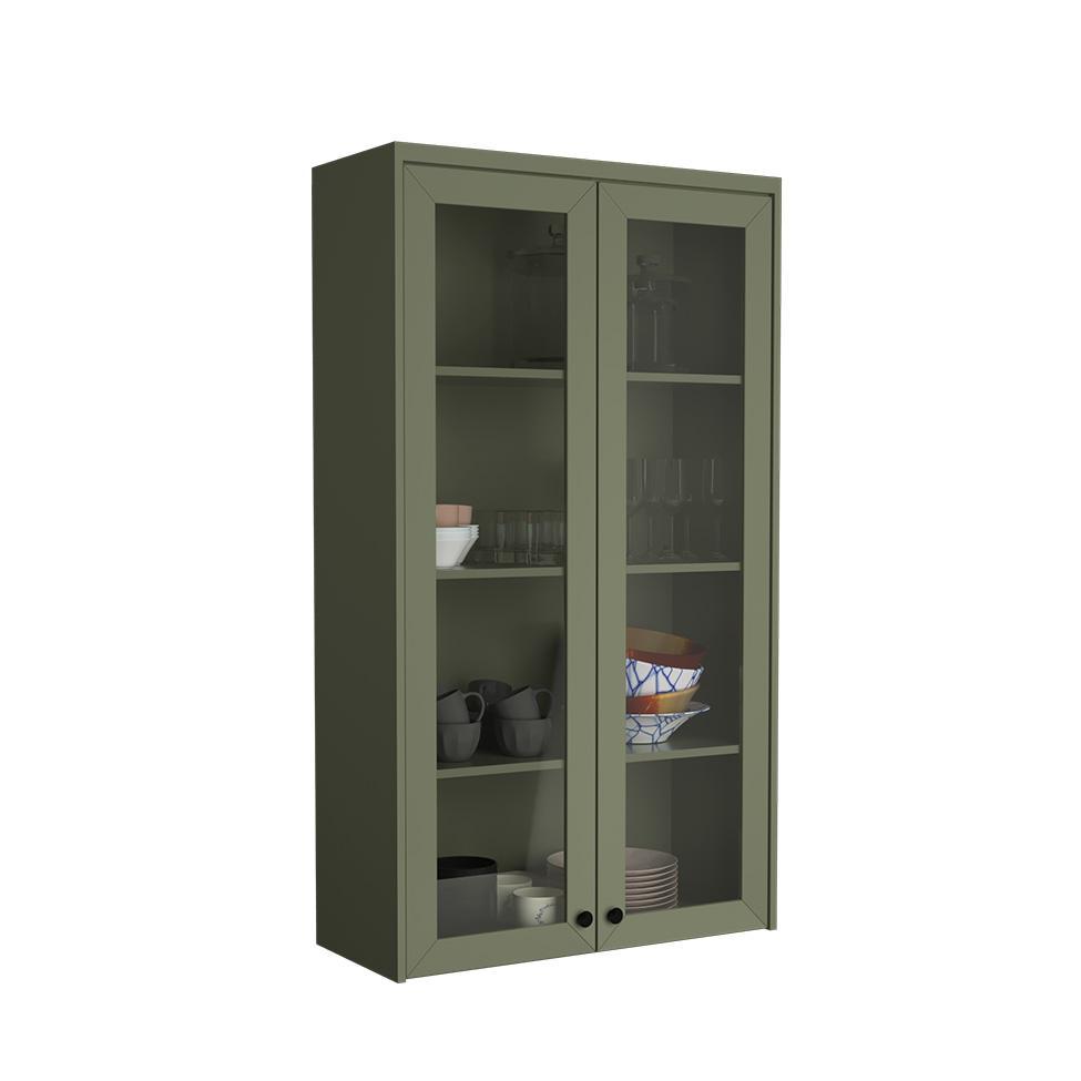 Cozinha Compacta Évora 10 PT Verde Hill - 4