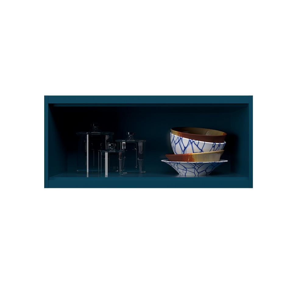 Cozinha Completa Évora com Bancada 6 PT 3 GV Azul Órion - 10