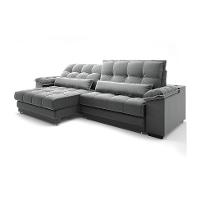 Sofá 3 Lugares Retrátil e Reclinável Majestic Veludo Cinza - 7