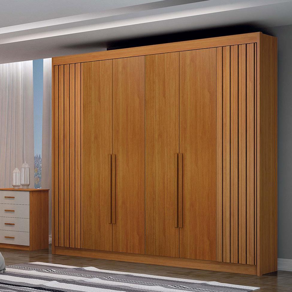 Guarda-Roupa Casal São Carlos 6 PT 6 GV Cinamomo - 1