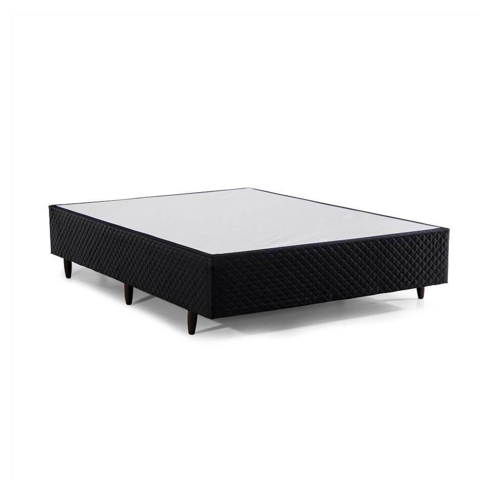Base para Cama Box Casal Idea (28x138x188) Preta - 6