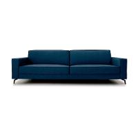 Sofá 3 Lugares Angelo Linho Azul 210 cm - 4